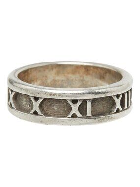 Tiffany & Co Atlas Ring Silver